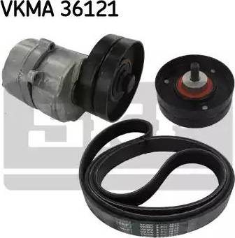 SKF VKMA 36121 - Поликлиновый ременный комплект autospares.lv