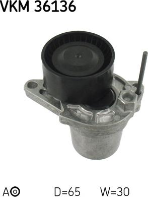 SKF VKMA 36334 - Поликлиновый ременный комплект autospares.lv