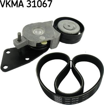 SKF VKMA 31067 - Поликлиновый ременный комплект autospares.lv