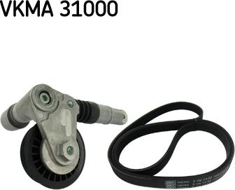 SKF VKMA 31000 - Поликлиновый ременный комплект autospares.lv