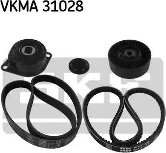 SKF VKMA 31028 - Поликлиновый ременный комплект autospares.lv