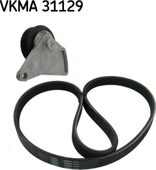 SKF VKMA 31129 - Поликлиновый ременный комплект autospares.lv