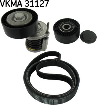SKF VKMA 31127 - Поликлиновый ременный комплект autospares.lv