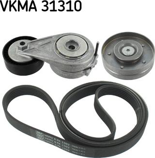 SKF VKMA 31310 - Поликлиновый ременный комплект autospares.lv
