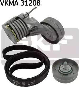 SKF VKMA 31208 - Поликлиновый ременный комплект autospares.lv