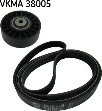 SKF VKMA 38005 - Поликлиновый ременный комплект autospares.lv