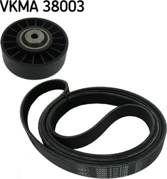 SKF VKMA 38003 - Поликлиновый ременный комплект autospares.lv