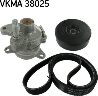 SKF VKMA 38025 - Поликлиновый ременный комплект autospares.lv