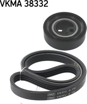 SKF VKMA 38332 - Поликлиновый ременный комплект autospares.lv