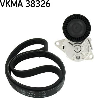 SKF VKMA 38326 - Поликлиновый ременный комплект autospares.lv