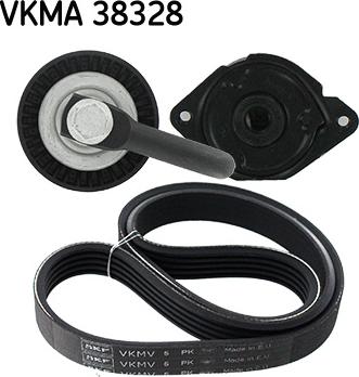 SKF VKMA 38328 - Поликлиновый ременный комплект autospares.lv