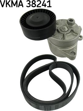 SKF VKMA 38241 - Поликлиновый ременный комплект autospares.lv