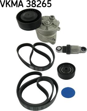 SKF VKMA 38265 - Поликлиновый ременный комплект autospares.lv