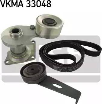 SKF VKMA 33048 - Поликлиновый ременный комплект autospares.lv