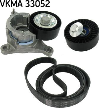 SKF VKMA 33052 - Поликлиновый ременный комплект autospares.lv