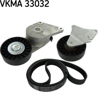 SKF VKMA 33032 - Поликлиновый ременный комплект autospares.lv