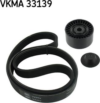 SKF VKMA 33139 - Поликлиновый ременный комплект autospares.lv