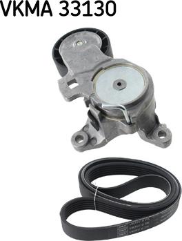 SKF VKMA 33130 - Поликлиновый ременный комплект autospares.lv