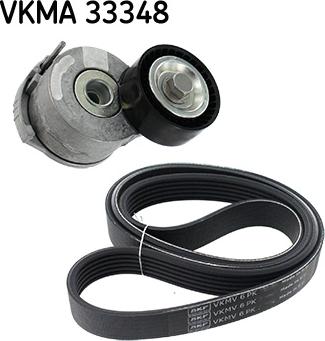 SKF VKMA 33348 - Поликлиновый ременный комплект autospares.lv