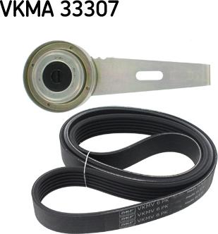 SKF VKMA 33307 - Поликлиновый ременный комплект autospares.lv