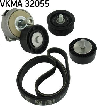 SKF VKMA 32055 - Поликлиновый ременный комплект autospares.lv