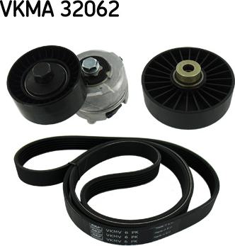 SKF VKMA 32062 - Поликлиновый ременный комплект autospares.lv