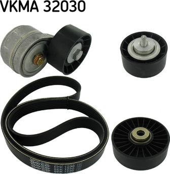 SKF VKMA 32030 - Поликлиновый ременный комплект autospares.lv