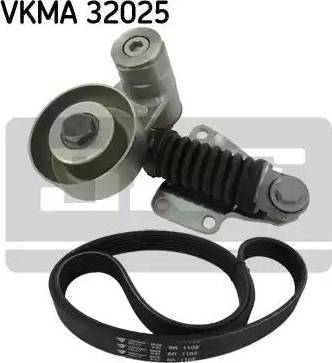 SKF VKMA 32025 - Поликлиновый ременный комплект autospares.lv