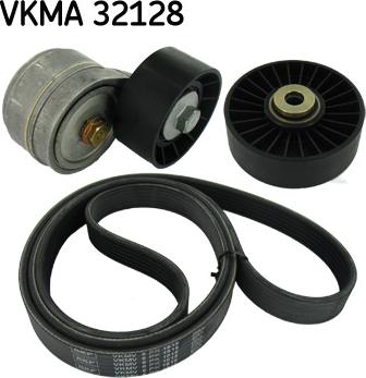 SKF VKMA 32128 - Поликлиновый ременный комплект autospares.lv