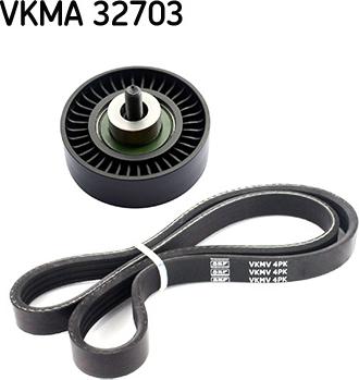 SKF VKMA 32703 - Поликлиновый ременный комплект autospares.lv