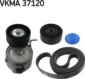 SKF VKMA 37120 - Поликлиновый ременный комплект autospares.lv