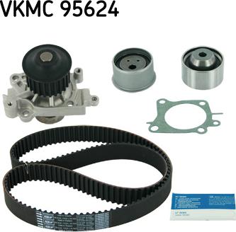SKF VKMC 95624 - Водяной насос + комплект зубчатого ремня ГРМ autospares.lv