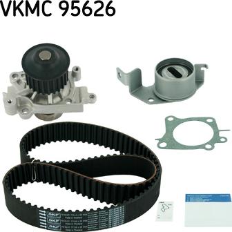 SKF VKMC 95626 - Водяной насос + комплект зубчатого ремня ГРМ autospares.lv