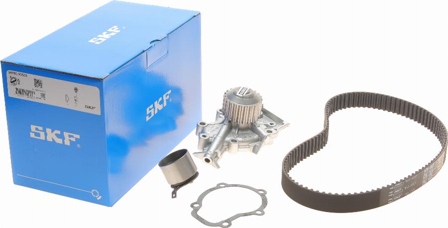 SKF VKMC 90001 - Водяной насос + комплект зубчатого ремня ГРМ autospares.lv
