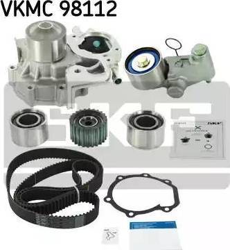 SKF VKMS 98112 - Комплект зубчатого ремня ГРМ autospares.lv