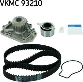 SKF VKMC 93210 - Водяной насос + комплект зубчатого ремня ГРМ autospares.lv