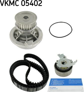 SKF VKMC 05402 - Водяной насос + комплект зубчатого ремня ГРМ autospares.lv