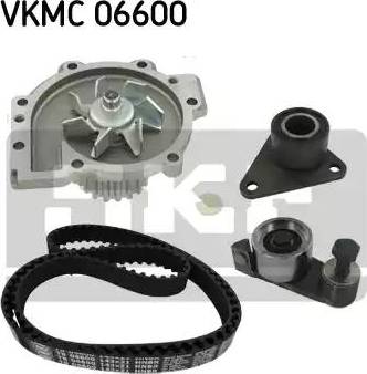 SKF VKMC 06600 - Водяной насос + комплект зубчатого ремня ГРМ autospares.lv