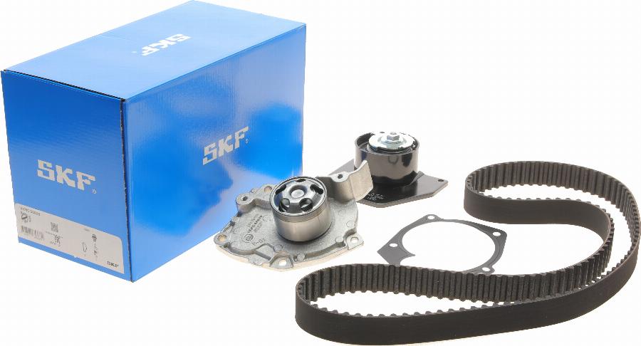 SKF VKMC 06008 - Водяной насос + комплект зубчатого ремня ГРМ autospares.lv