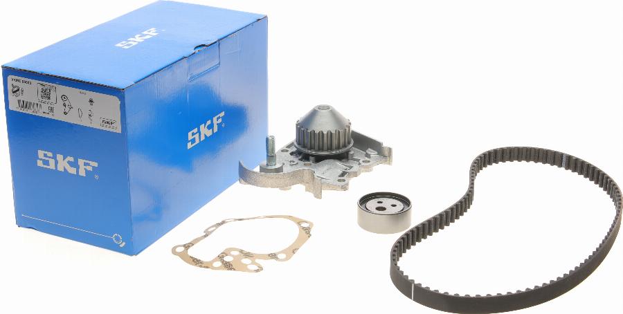 SKF VKMC 06003 - Водяной насос + комплект зубчатого ремня ГРМ autospares.lv