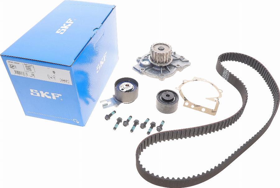 SKF VKMC 06220 - Водяной насос + комплект зубчатого ремня ГРМ autospares.lv