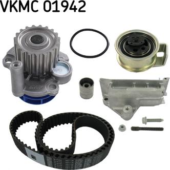 SKF VKMC 01942 - Водяной насос + комплект зубчатого ремня ГРМ autospares.lv