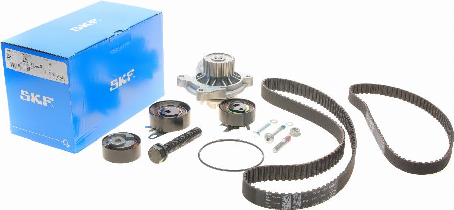 SKF VKMC 01270 - Водяной насос + комплект зубчатого ремня ГРМ autospares.lv