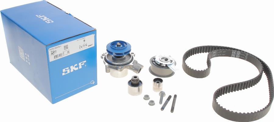 SKF VKMC 01278-1 - Водяной насос + комплект зубчатого ремня ГРМ autospares.lv