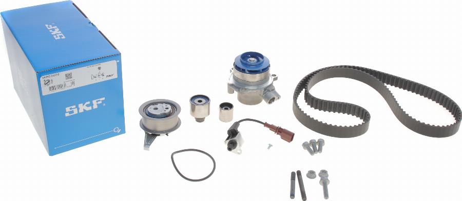 SKF VKMC 01278 - Водяной насос + комплект зубчатого ремня ГРМ autospares.lv