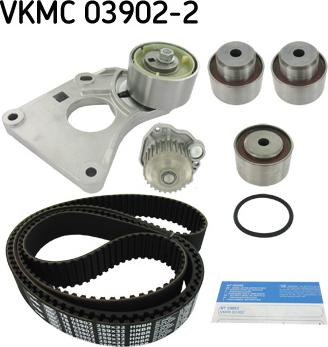 SKF VKMC 03902-2 - Водяной насос + комплект зубчатого ремня ГРМ autospares.lv