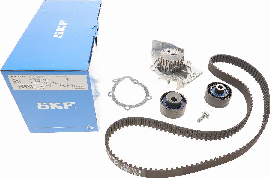 SKF VKMC 03244 - Водяной насос + комплект зубчатого ремня ГРМ autospares.lv