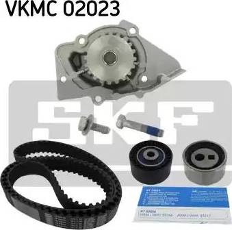 SKF VKMC 02023 - Водяной насос + комплект зубчатого ремня ГРМ autospares.lv