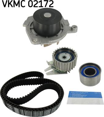 SKF VKMC 02172 - Водяной насос + комплект зубчатого ремня ГРМ autospares.lv