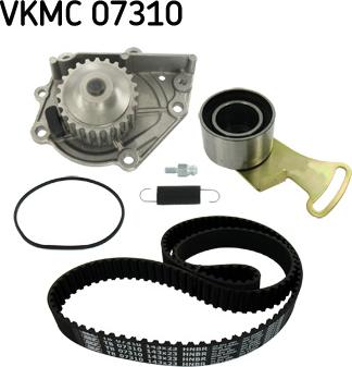 SKF VKMC 07310 - Водяной насос + комплект зубчатого ремня ГРМ autospares.lv